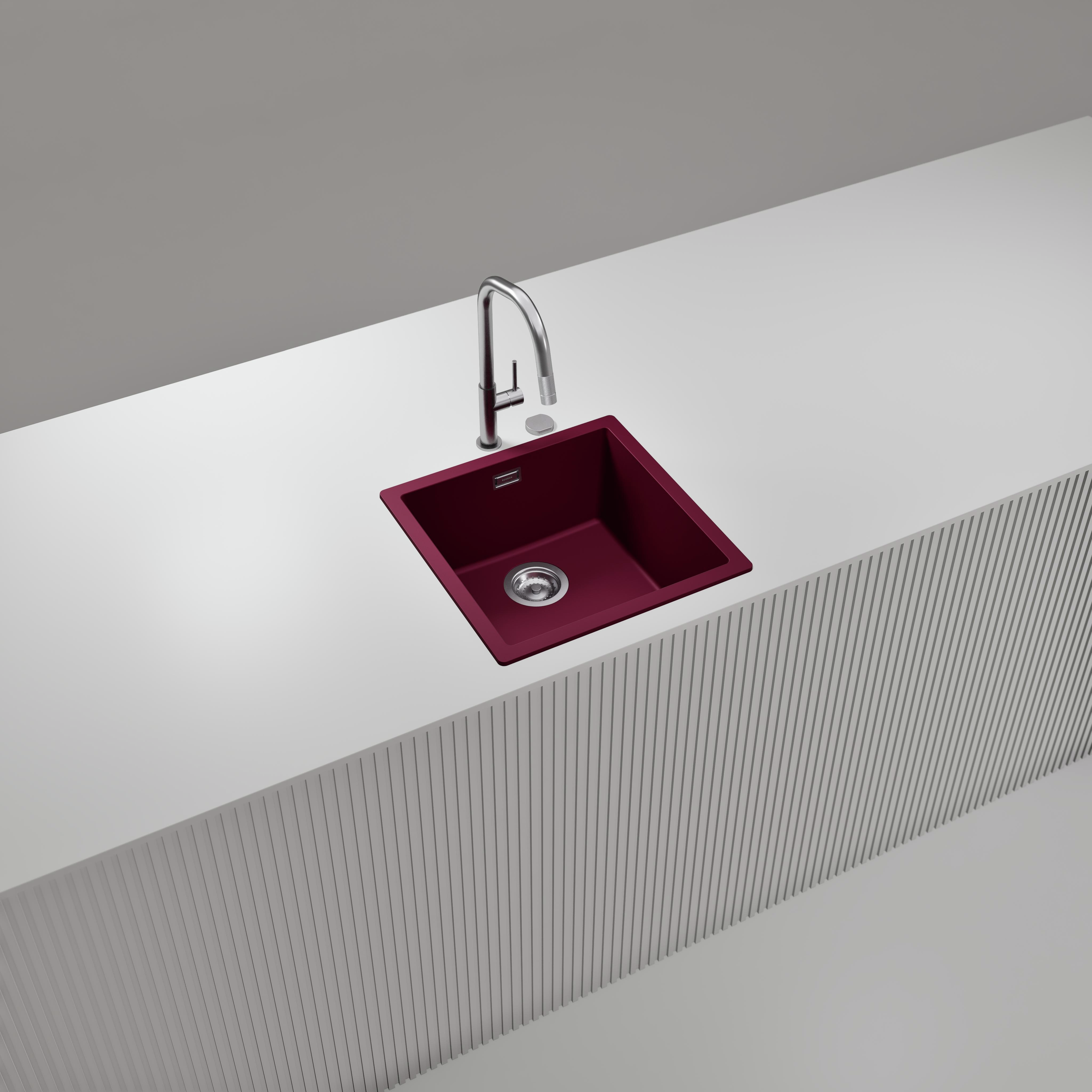 Dřez FORMHAUS D-100LS NERO